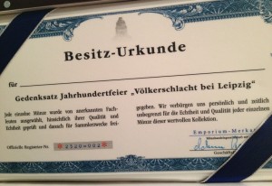 Besitz- Urkunde